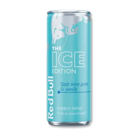Red Bull Vanille Mûre Givrée