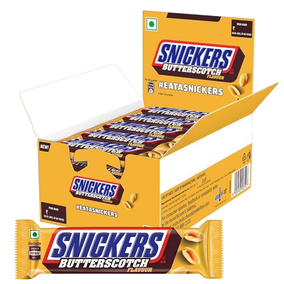 SNICKERS BUTTERSCOTCH (BRÉSIL) 15x40g