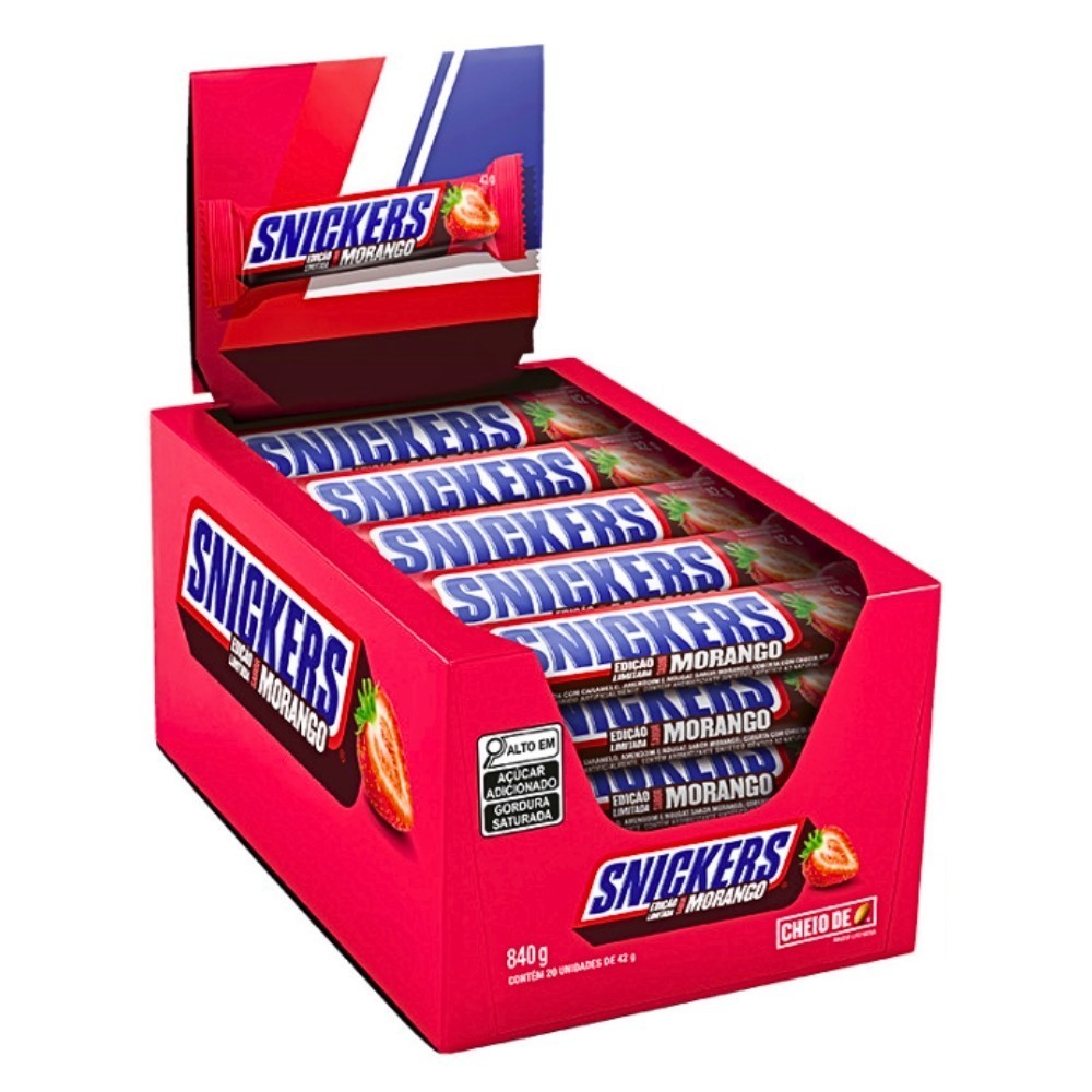 SNICKERS MARANGO (BRÉSIL) 20x42g