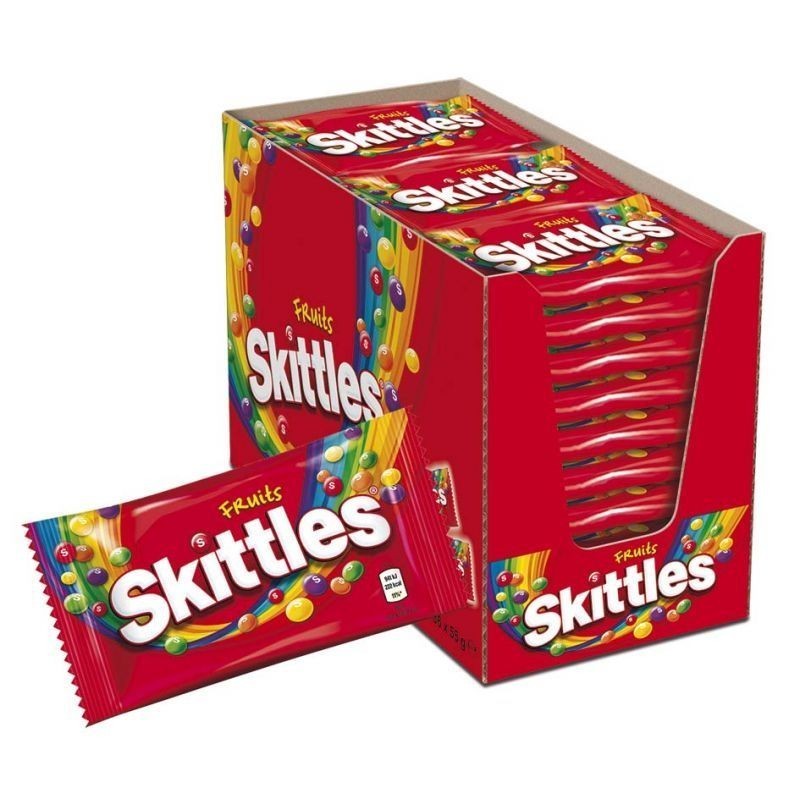SKITTLES FRUITS 36x45g