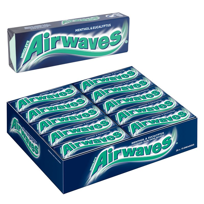 AIRWAVES MENTHOL&EUCALYPTUS 30x14g