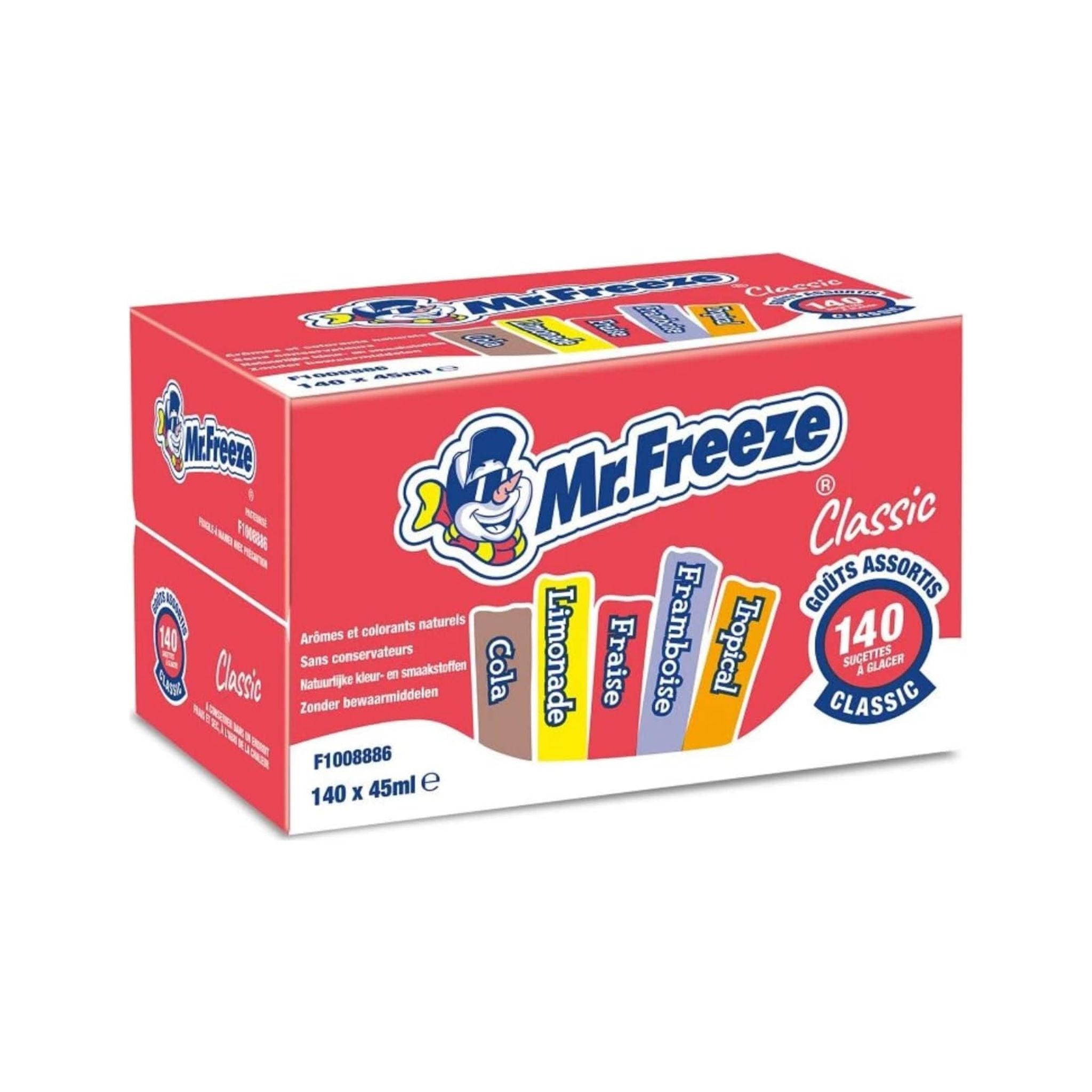 MR FREEZE ASSORTIS 140x45ml