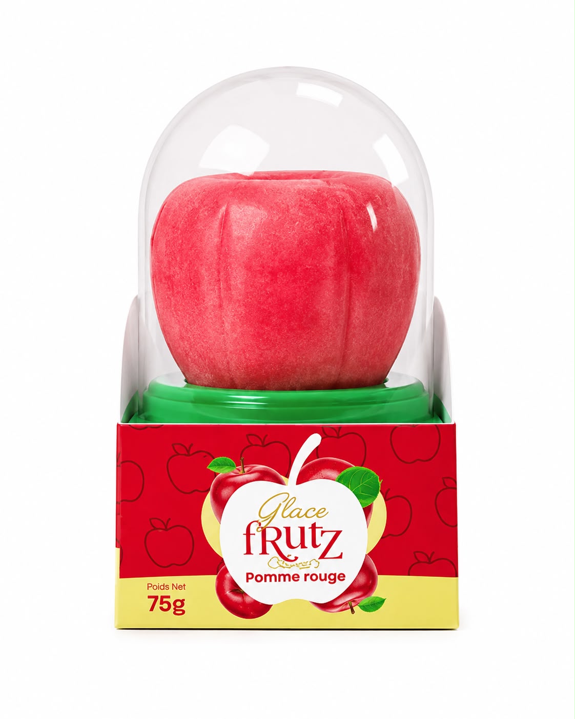 FRUTZ POMME ROUGE-TROMPE L'OEIL (12x75g)