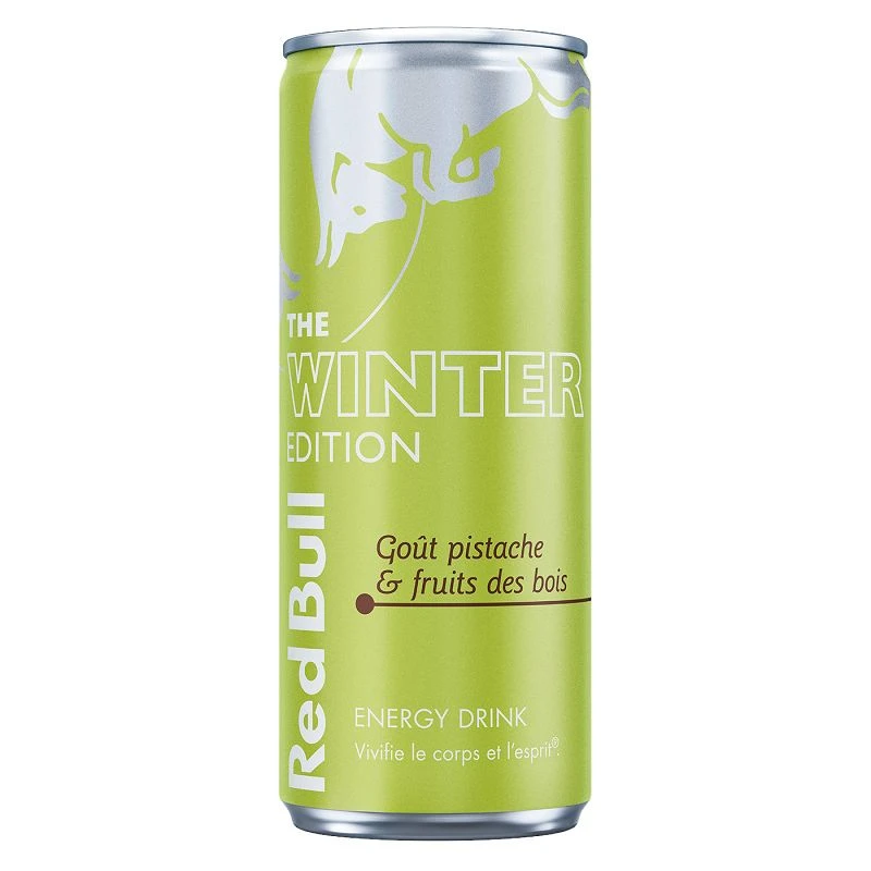 RED BULL PISTACHE & FRUITS DES BOIS 25cl