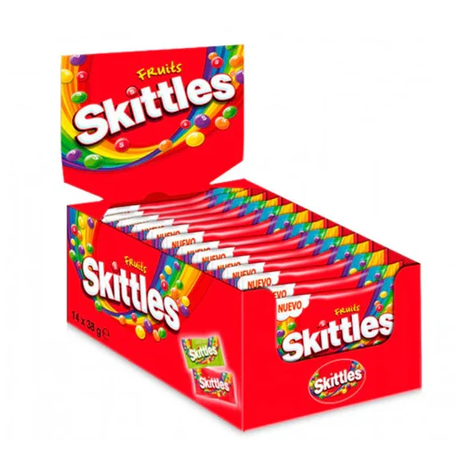 SKITTLES FRUITS 14x38g